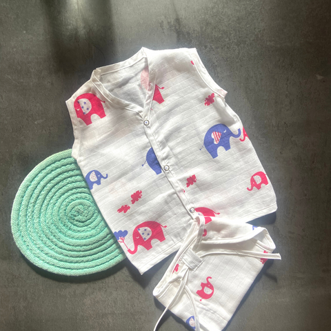 Elephant Jabla and Nappy set