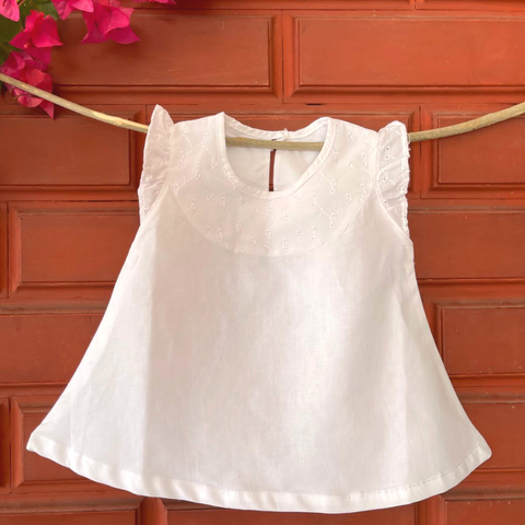 White Hakoba Frock