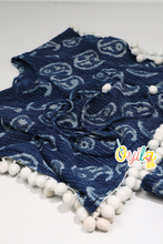 Indigo Pom Pom Set